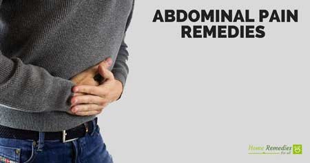 abdominal pain remedies