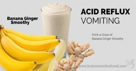 Smoothies for acid reflux