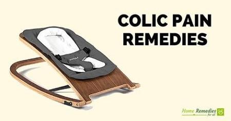 Baby cradle for colic pain