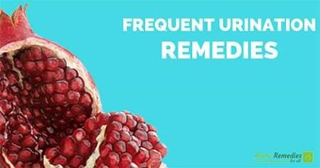Pomegranate for frequent urination