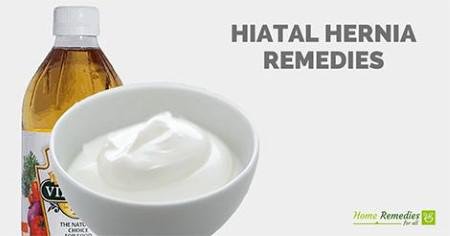 Yogurt and ACV for hiatal hernia