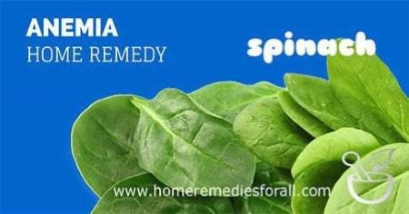 Spinach for Anemia