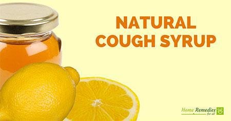Honey and lemon for cough syrup