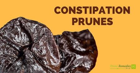 Prunes for constipation 