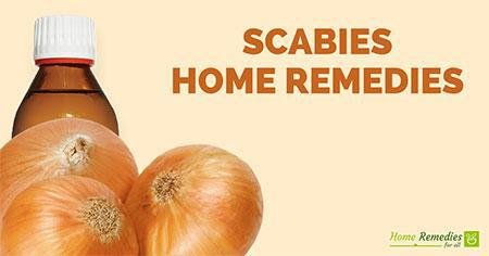 Onions for scabies