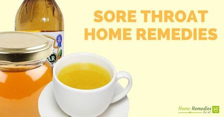 Honey for sore throat