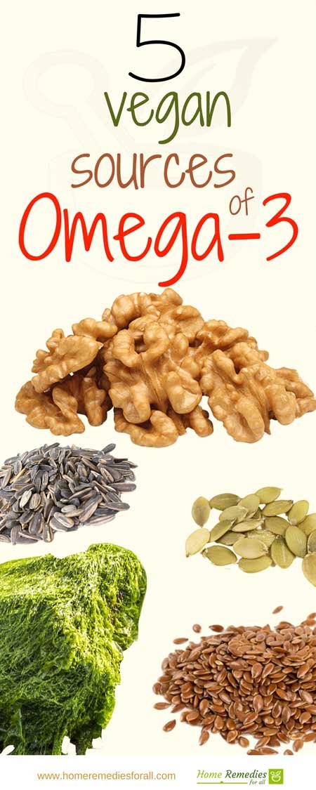 plant sources omega 3 infographic