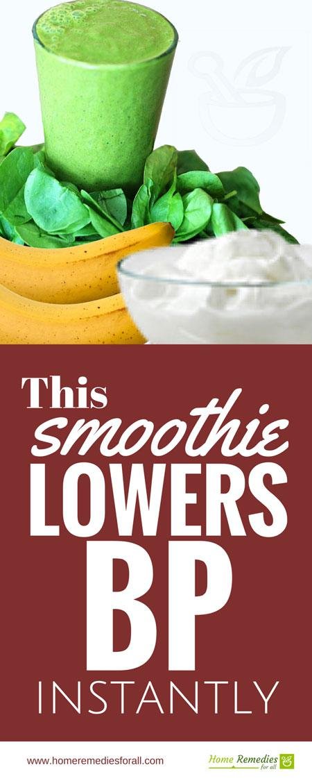 smoothie for hypertension infographic
