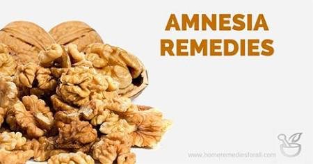 Walnuts for amnesia