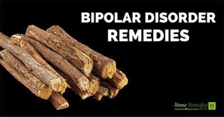 Licorice for bipolar disorder