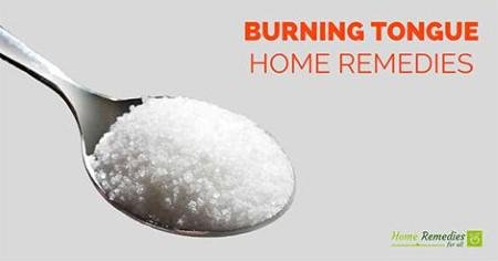 Sugar for burning tongue