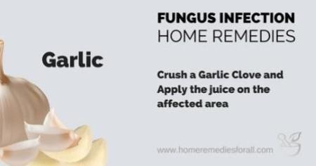 Garlic for fungus