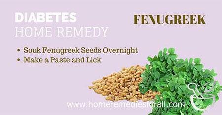 Image of Natural remedies for Diabetes Fenugreek