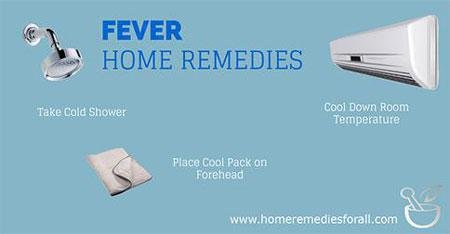 Picture of Home Remedies for Fever Cool Your Body Temperature