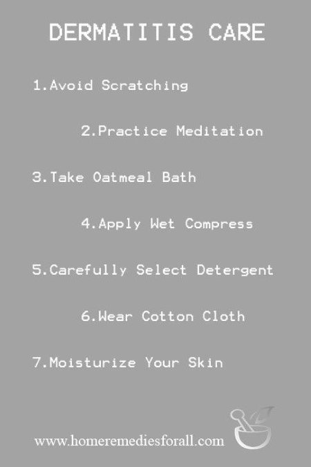 7 Remedies for Dermatitis