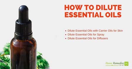 how to dilute essential oils