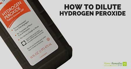 how to dilute h2o2