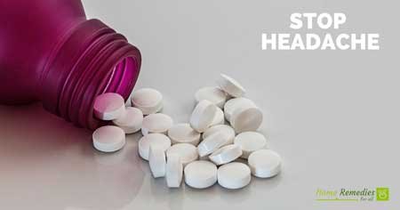 how to stop a headache