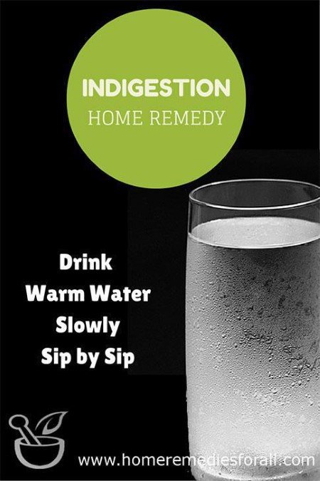 Picture of Home Remedies for Indigestion Warm Water