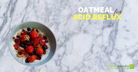 oatmeal for acid reflux