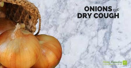 onions for dry cough