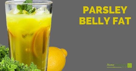 Parsley lemon drink