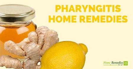 Honey, lemon, ginger for pharyngitis