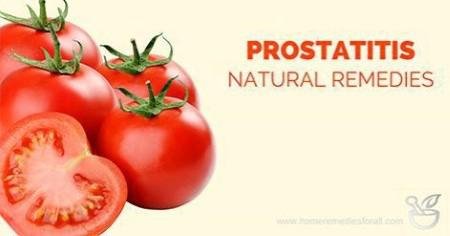 Tomatoes for prostatitis
