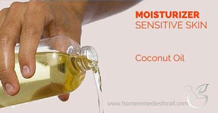 Coconut Oil for Sensitive Skin