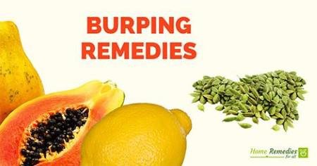 Papaya for excessive burping