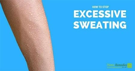 Excessive sweating on hand